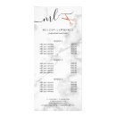 Recherche de menus cartes publicitaires Coiffeur