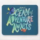 Search for finding nemo dory mousepads Blue tang fish