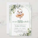 Search for tutu cute invitations Gold