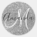 Search for silver monogram envelope seals Girly
