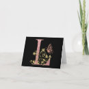 Search for monogram l postcards Gold