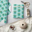 Search for sea turtle wrapping paper Watercolor