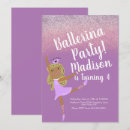 Recherche de ballerine mignonne invitations Tutu