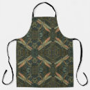 Search for dragonfly art aprons Green