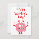 Search for monsters valentines day cards Hearts