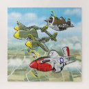 Recherche de avion de chasse puzzles Pour tous