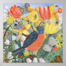 Search for robins posters Garden