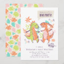 Search for dinosaur birthday invitations Colourful