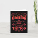 Search for tattoo christmas cards Black cat