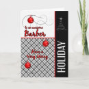 Search for hair stylist christmas cards Barber