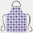 Search for purple background aprons Decorative