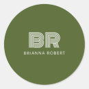 Recherche de moss autocollants Monogramme