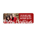 Search for single return address labels Merry christmas