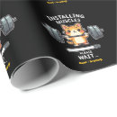 Search for muscles wrapping paper Funny