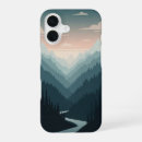 Recherche de montagne iphone coques Rétro