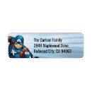 Search for classic cartoon return address labels Marvel comics