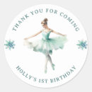 Search for cute ballerina stickers Watercolor