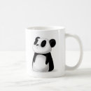 Search for black and white panda mugs Nature