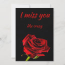 Search for missing you cards Rose