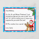 Search for letter from santa postcards Nice list