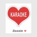 Search for love to sing stickers Heart
