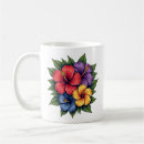 Search for coloring mugs Flower