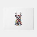 Search for christmas lights doormats Pug