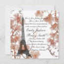 Search for romantic eiffel tower invitations Floral