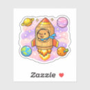 Search for cartoon rocket stickers Planets