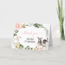 Search for farm animal thank you cards Baby shower