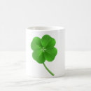 Search for lucky four leaf clover mugs Good