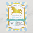 Search for boy carousel invitations Carnival