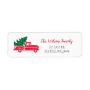 Search for red truck return address labels Change of address