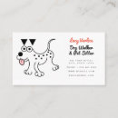 Recherche de chien dalmatien cartes visite Dalmate