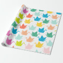 Search for origami wrapping paper Crane