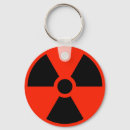 Search for radioactive symbol keychains Hazard
