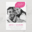 Search for speech bubble invitations Pink