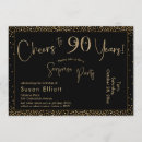 Search for cheers to 90 years birthday invitations Party