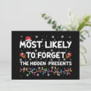 Search for presented invitations Winter