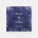 Search for monogram napkins Navy blue