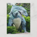 Recherche de prédateur cartes postales Dinosaure