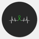 Search for green ribbon awareness stickers Month