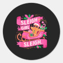 Search for funny girl stickers Design