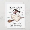 Search for simple halloween invitations Witchy