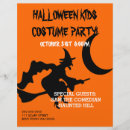 Search for kids halloween party flyers Scary
