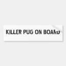 Search for pugs bumper stickers Puggle