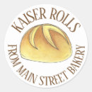 Search for bread roll stickers Baker