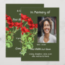 Search for geranium 5x7 invitations Celebration of life