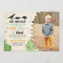 Recherche de fouille invitations De dinosaure