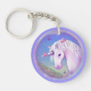 Search for horses rounded keychains Girl